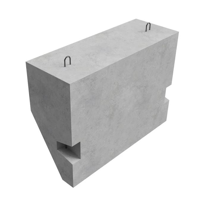 Утяжелитель бетонный УБО 1020-2,0-12,5 Т