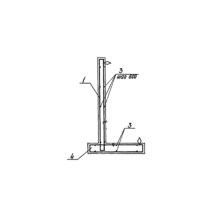 Подпорная стена ПСМ48.33-2